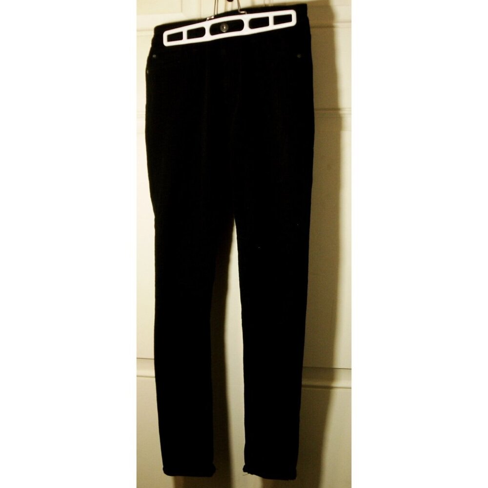 AG Adriano Goldschmied Black The Legging Super Skinny Fit Stretch Knit Pants 24R